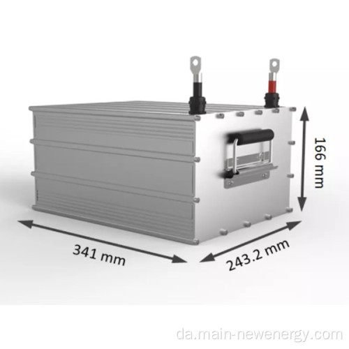 12V90AH Lithium Battery med 5000 cyklusliv